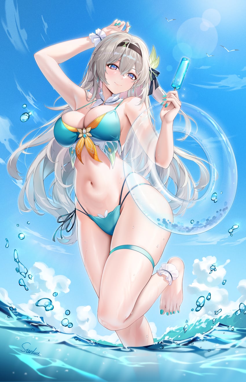 firefly (honkai and 1 more) drawn by stardust_(chen'ai_weiding)