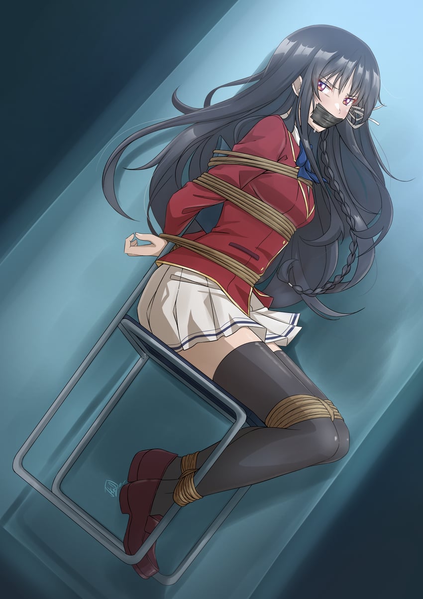 horikita suzune (youkoso jitsuryoku shijou shugi no kyoushitsu e) drawn by vakaosciosa