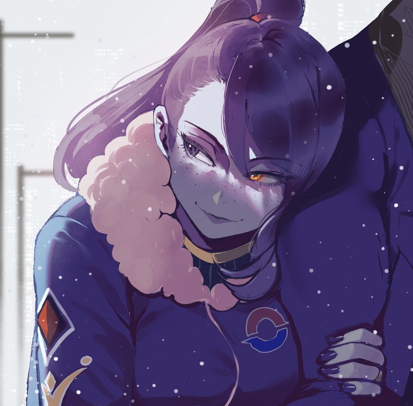 gloria (pokemon and 1 more) drawn by nyantcha