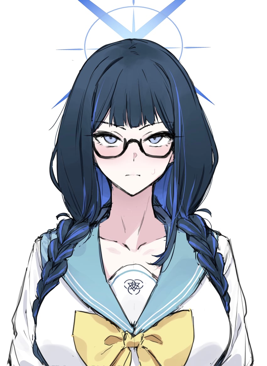 saori and yoshida saki (blue archive and 1 more) drawn by thirty_8ght