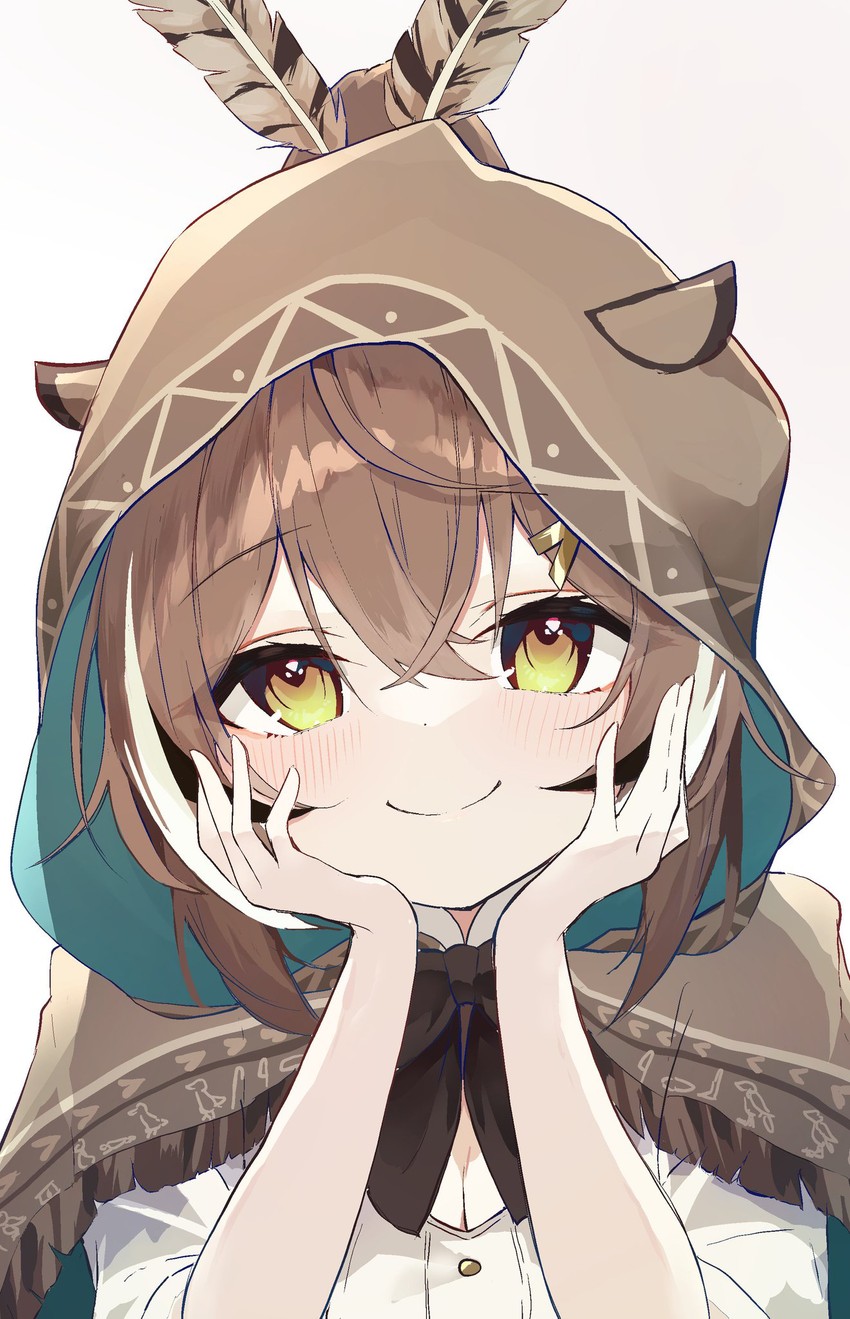 nanashi mumei (hololive and 1 more) drawn by inaba_reito