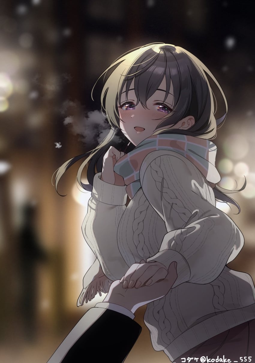producer and fujiwara hajime (idolmaster and 1 more) drawn by takeko_spla
