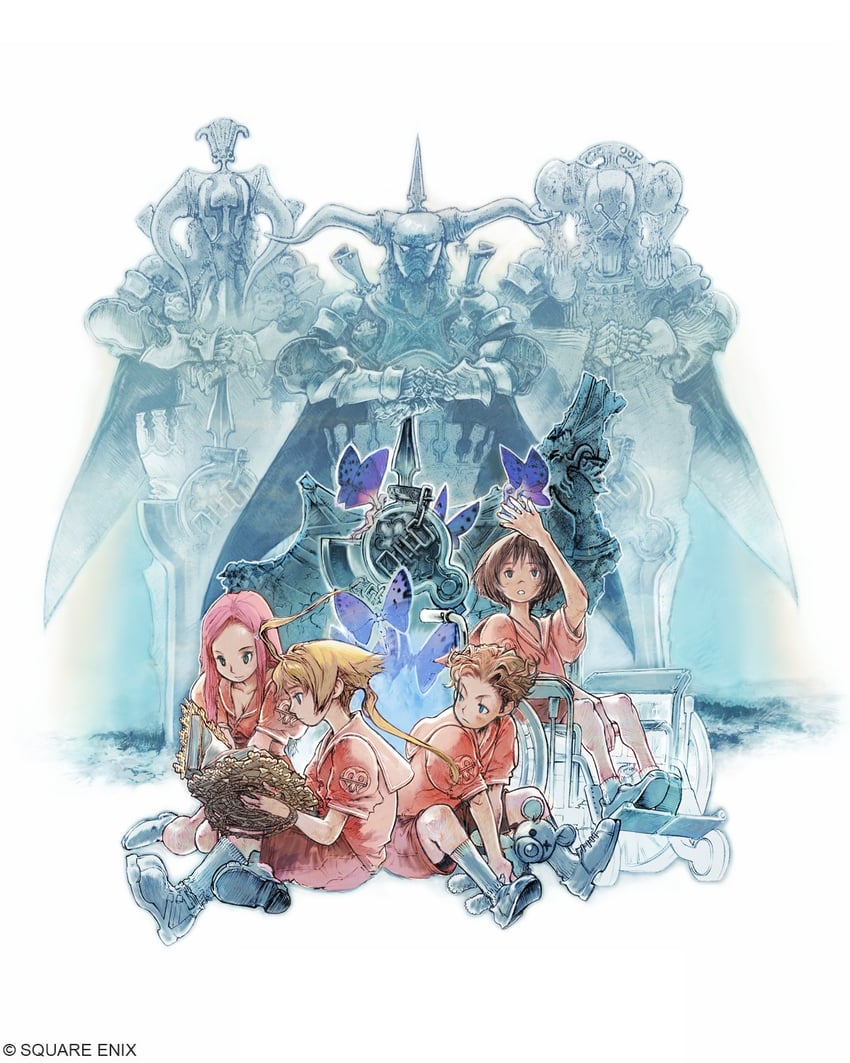 ritz malheur, marche radiuju, mewt randell, and doned radiuju (final fantasy and 2 more) drawn by itou_ryouma