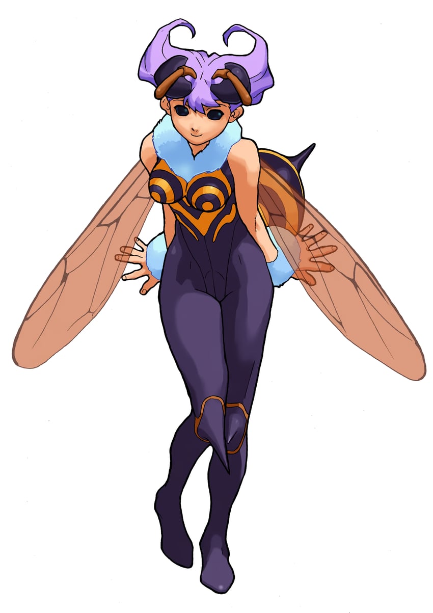 q-bee (darkstalkers and 1 more) drawn by bengus