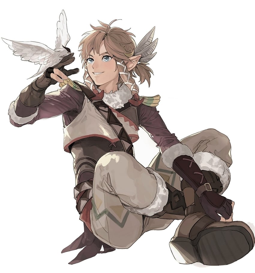 link (the legend of zelda and 1 more) drawn by gyou_chin