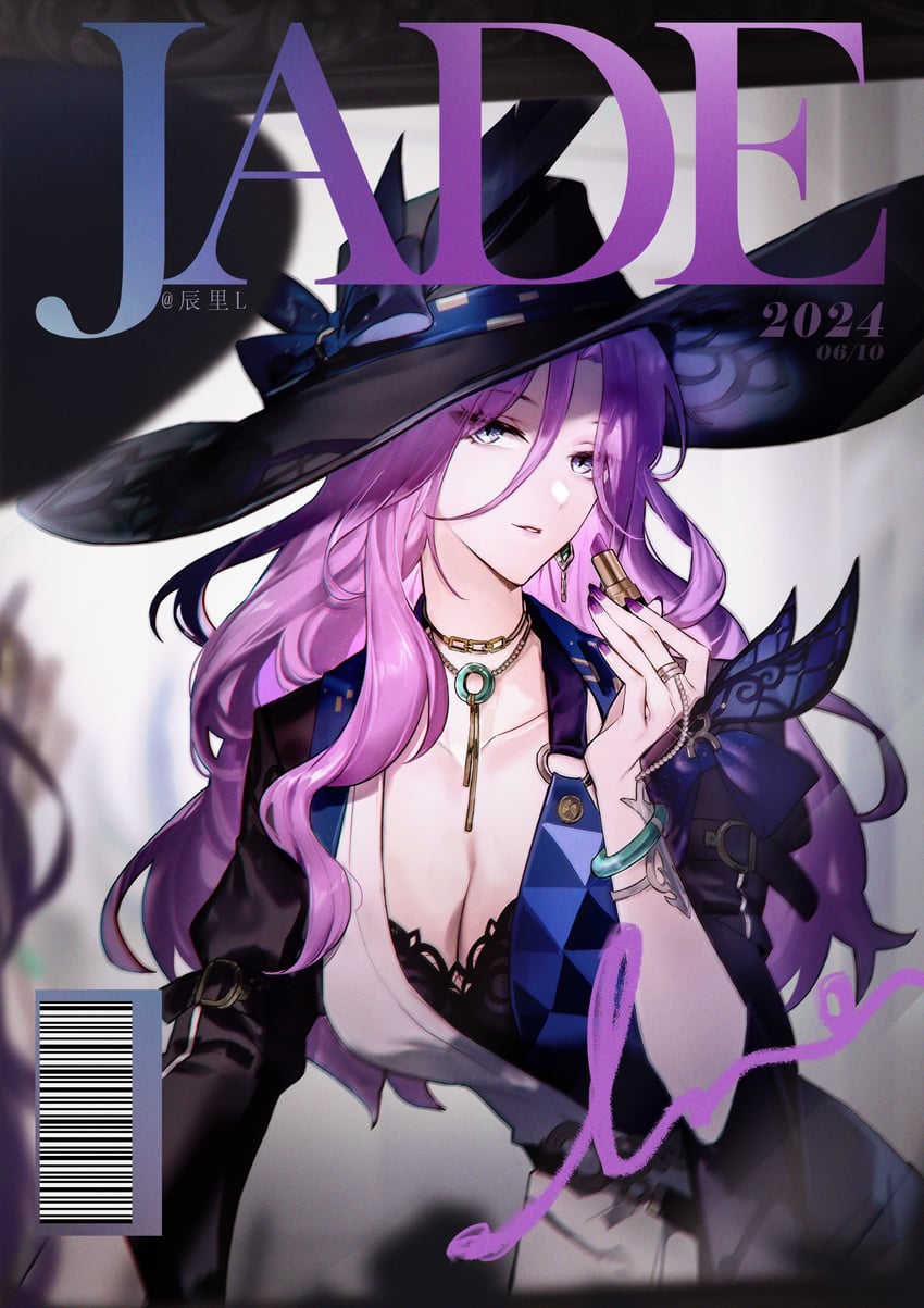 jade (honkai and 1 more) drawn by chen_li