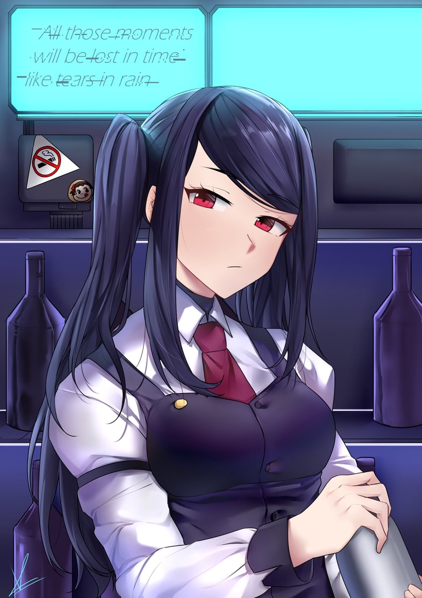 jill stingray (va-11 hall-a and 1 more) drawn by kaicchi