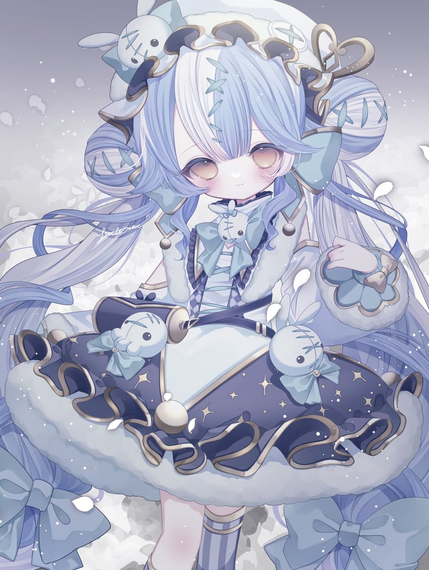 twisty amanozako (nijisanji and 1 more) drawn by little_(co)