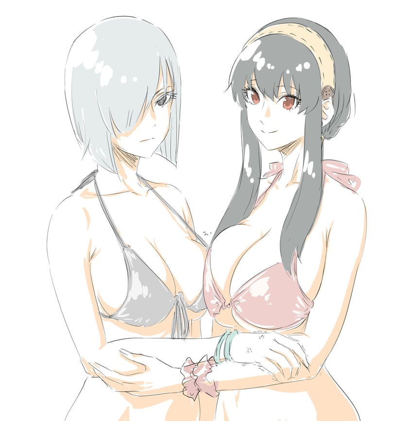 yor briar and fiona frost (spy x family) drawn by mitsugu