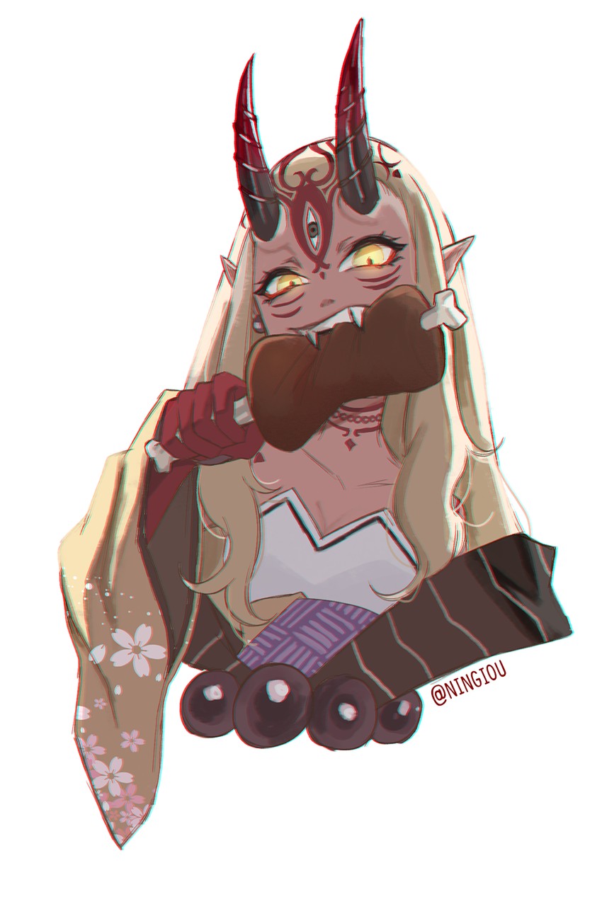 ibaraki douji (fate and 1 more) drawn by kyou_(iuciferic)