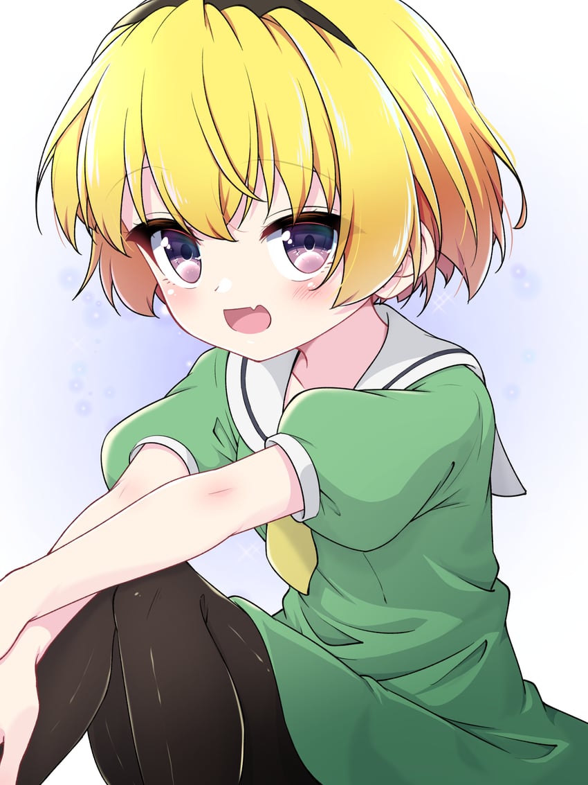 houjou satoko (higurashi no naku koro ni) drawn by hazumi_otoya