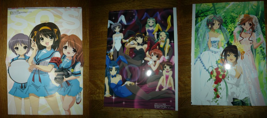 suzumiya haruhi, nagato yuki, asahina mikuru, asakura ryoko, tsuruya, and 2 more (suzumiya haruhi no yuuutsu and 1 more) drawn by aratani_tomoe and ikeda_shouko