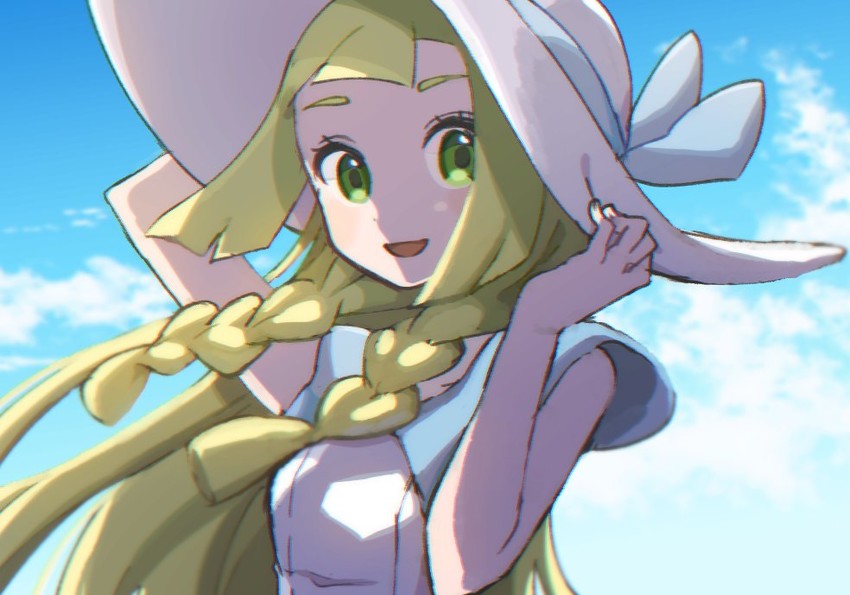 lillie (pokemon and 1 more) drawn by miu_(miuuu_721)