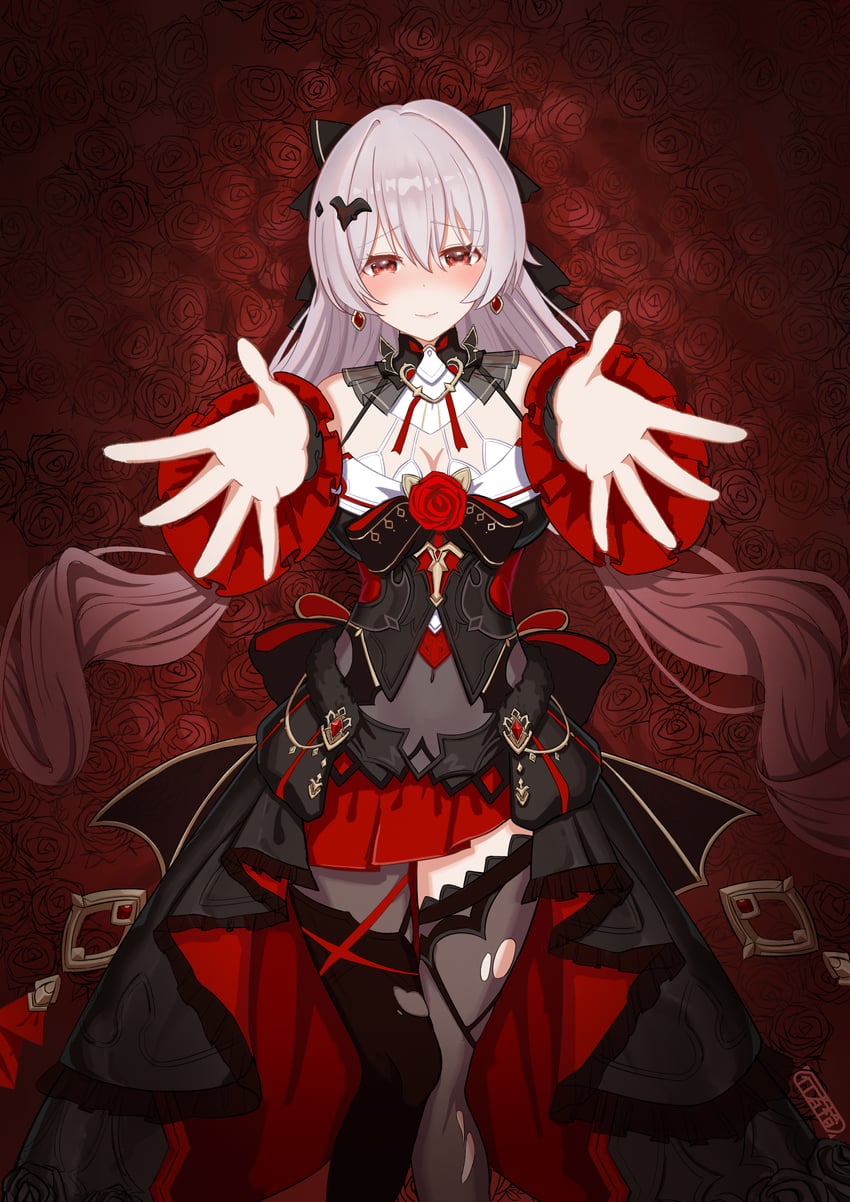 theresa apocalypse (honkai and 1 more) drawn by orangewalker