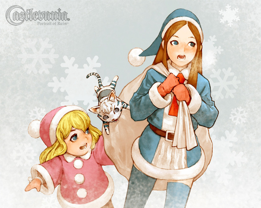 charlotte aulin and maria renard (castlevania and 2 more) drawn by matsukeshi