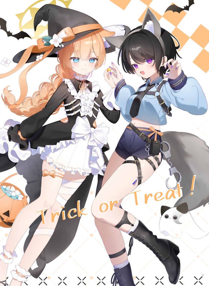 sensei, mari, and female sensei (blue archive) drawn by aoitsuki