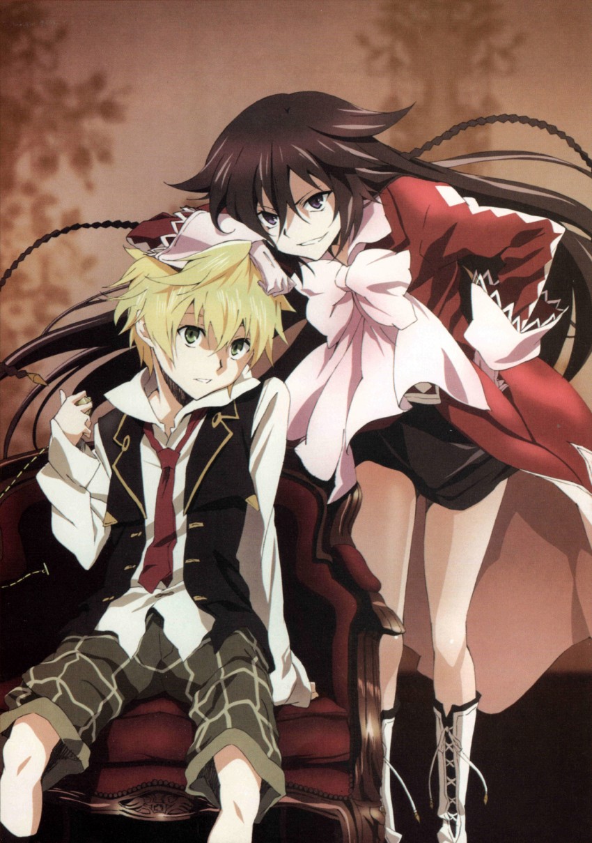 alice and oz vessalius (pandora hearts) drawn by mochizuki_jun