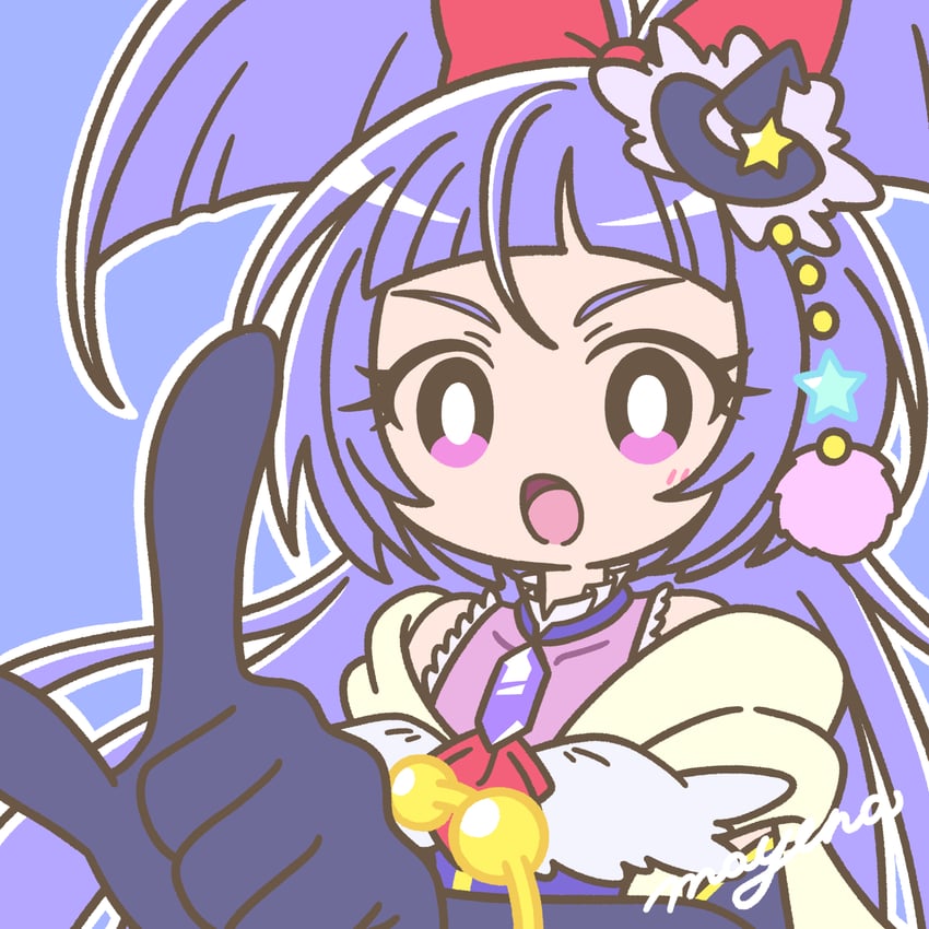 izayoi liko and cure magical (precure and 1 more) drawn by mayena