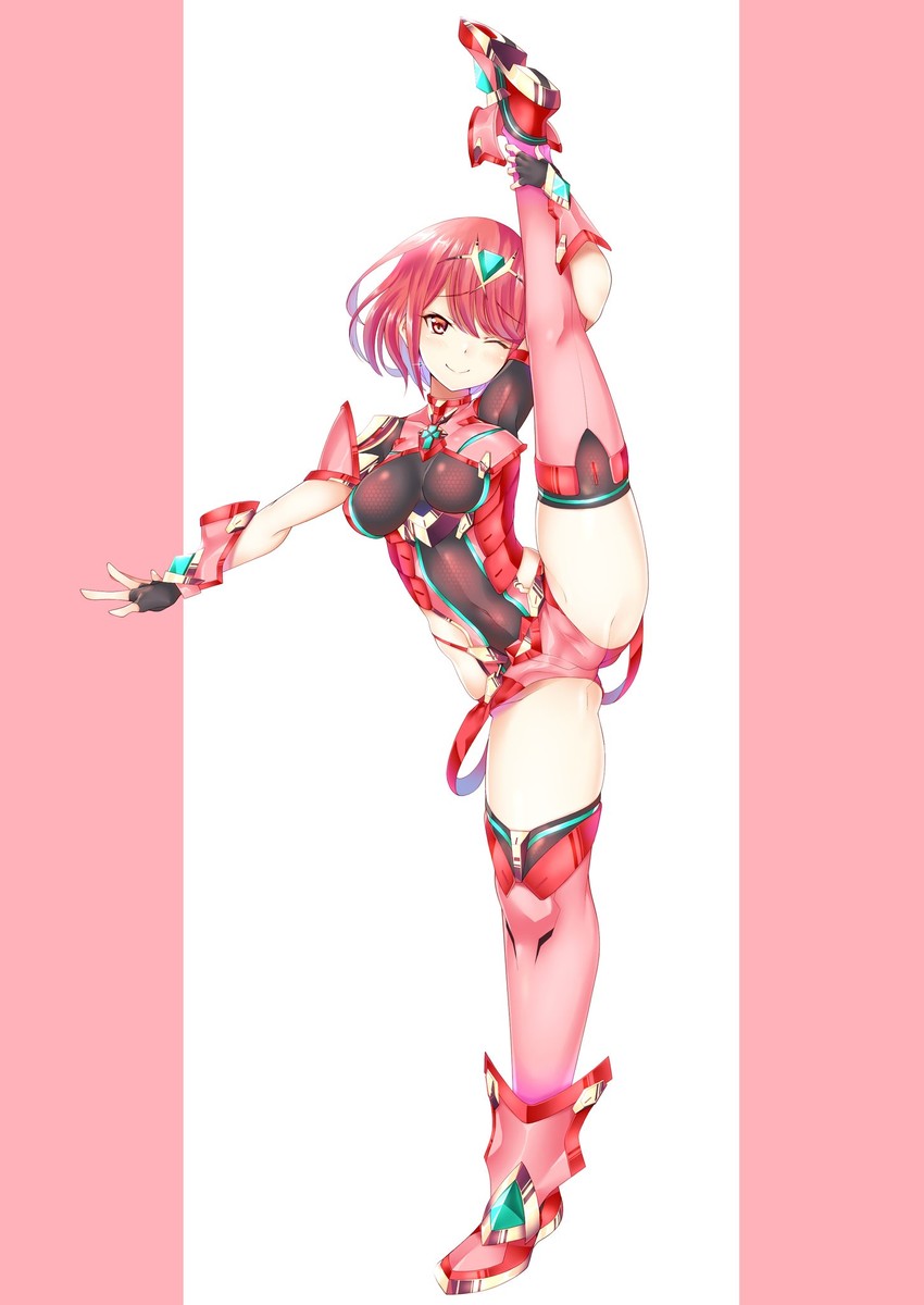 pyra (xenoblade chronicles and 1 more) drawn by daive
