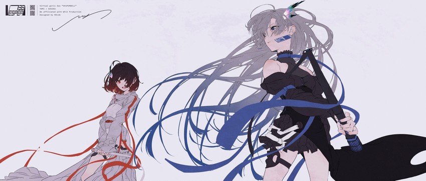 yomi and kasuka (original and 1 more) drawn by rolua