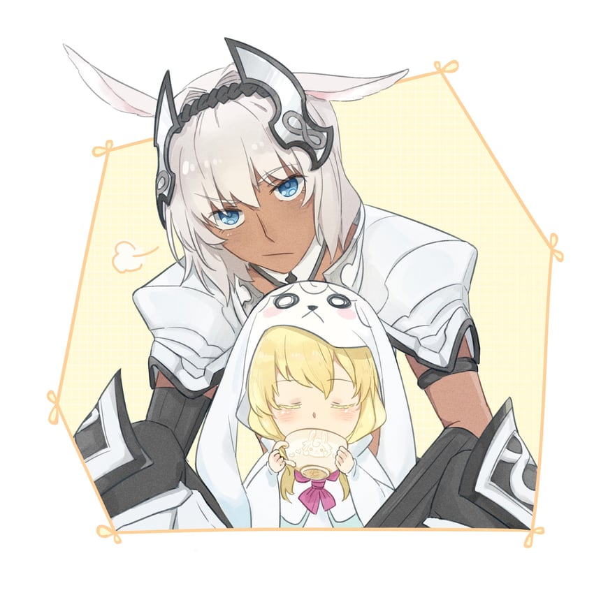 fou, caenis, and kirschtaria wodime (fate and 1 more) drawn by konsan_(shinonome_root3)