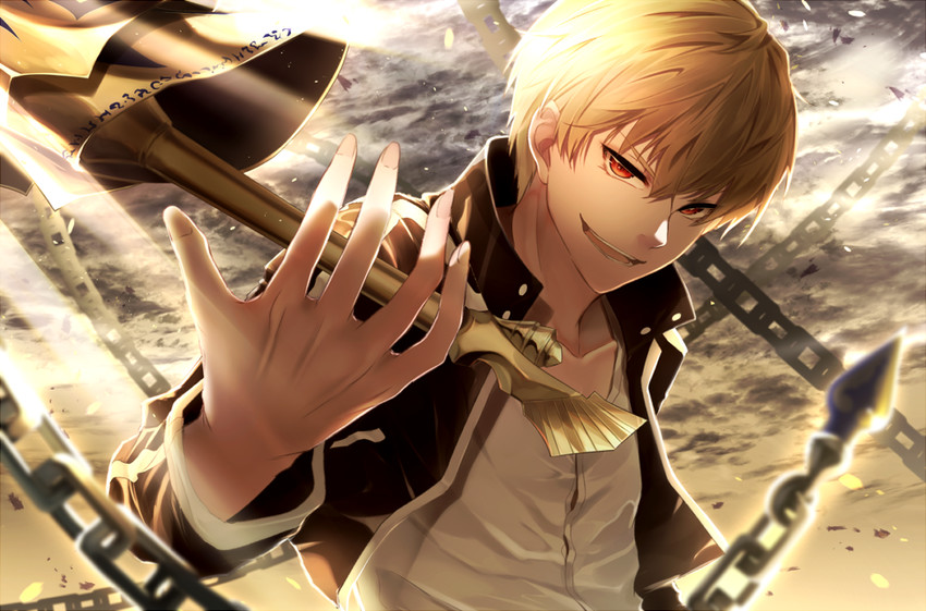 gilgamesh (fate and 1 more) drawn by koruta_(nekoimo)