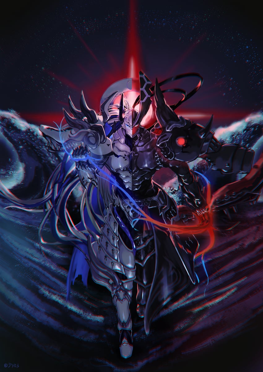 minamoto no tametomo (fate and 1 more) drawn by vrtra_enzyu