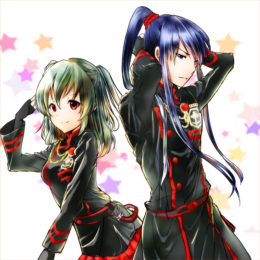 lenalee lee and kanda yuu (d.gray-man) drawn by sau_(bluepoper)
