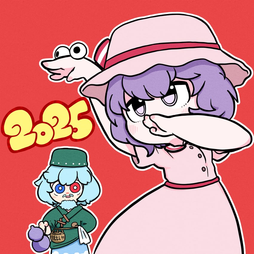 remilia scarlet, tatara kogasa, mioto, and hisaka (touhou and 1 more) drawn by muimui_(4242564muimui)