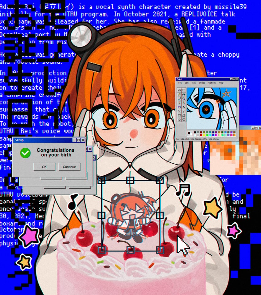 adachi rei (utau and 4 more) drawn by nekosha_(qwertyy69958)