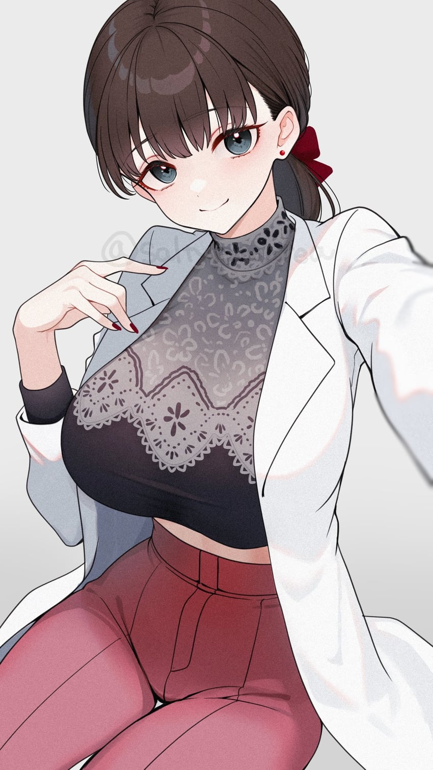 sakuma mayu (idolmaster and 2 more) drawn by saltylemontea