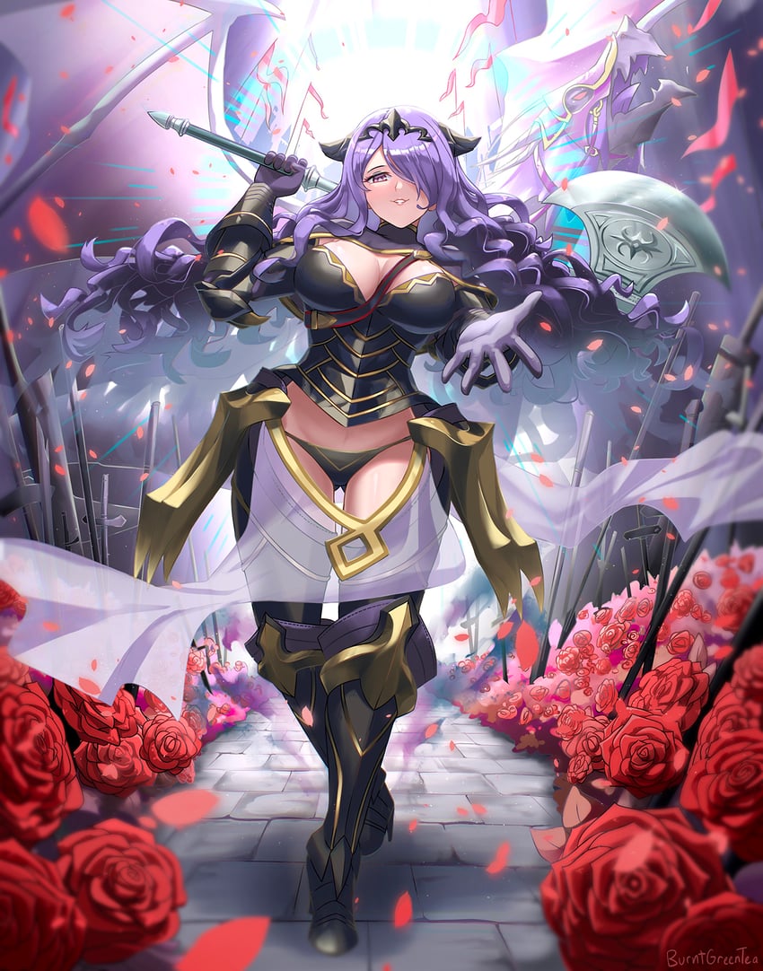 camilla (fire emblem and 1 more) drawn by burnt_green_tea