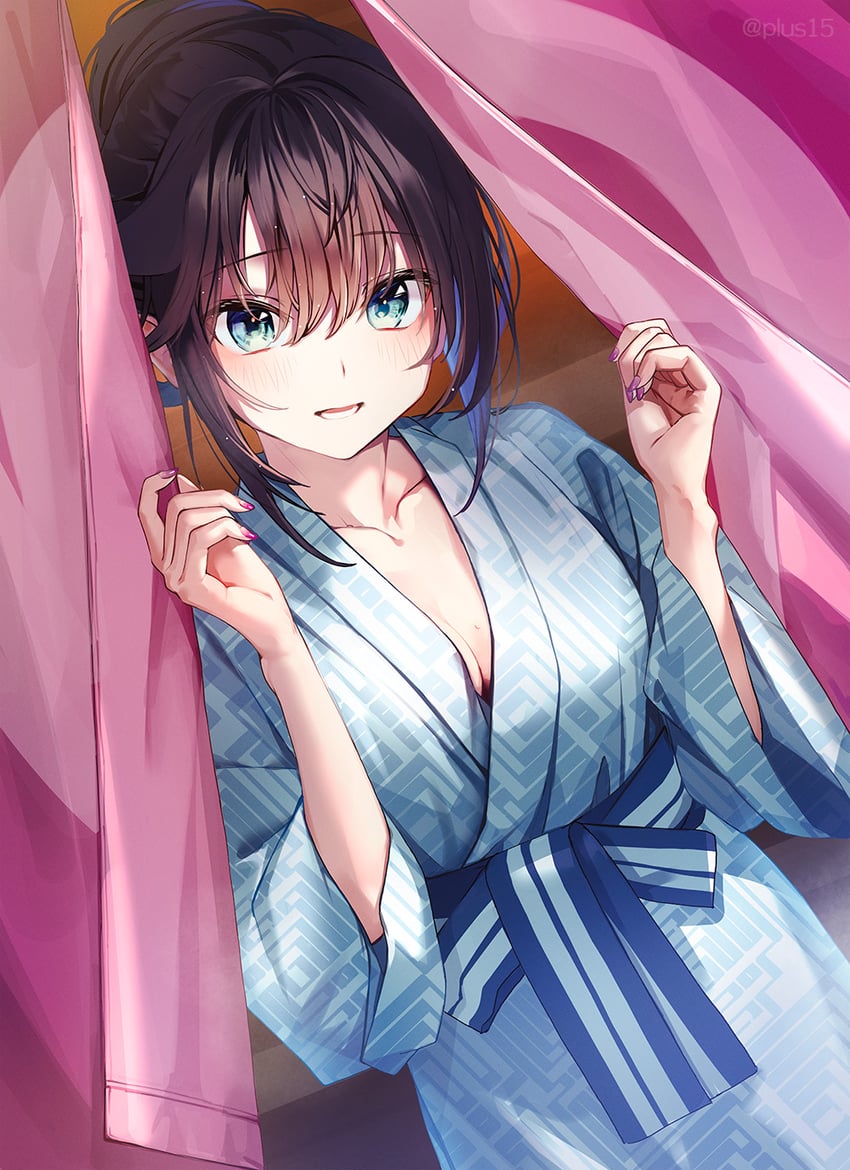 sakurajima touko (kanojo ga senpai ni ntr-reta node senpai no kanojo wo ntr-masu) drawn by kagawa_ichigo