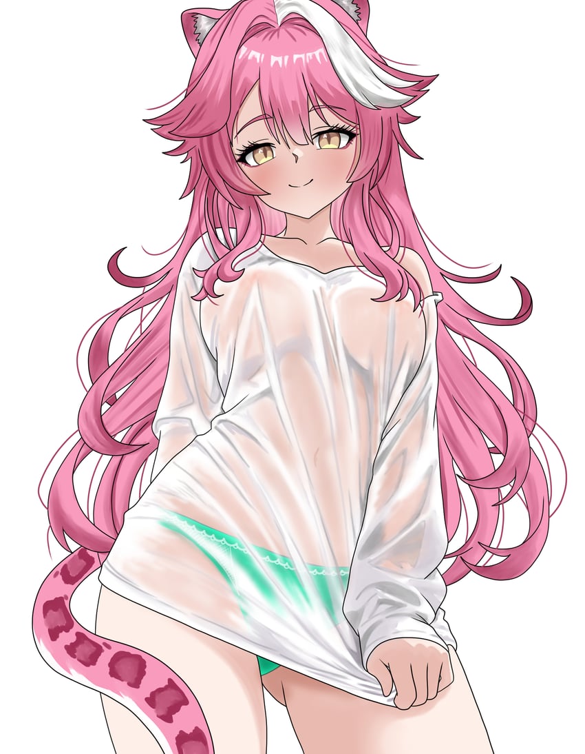 raora panthera (hololive and 1 more) drawn by ivan_ramirez
