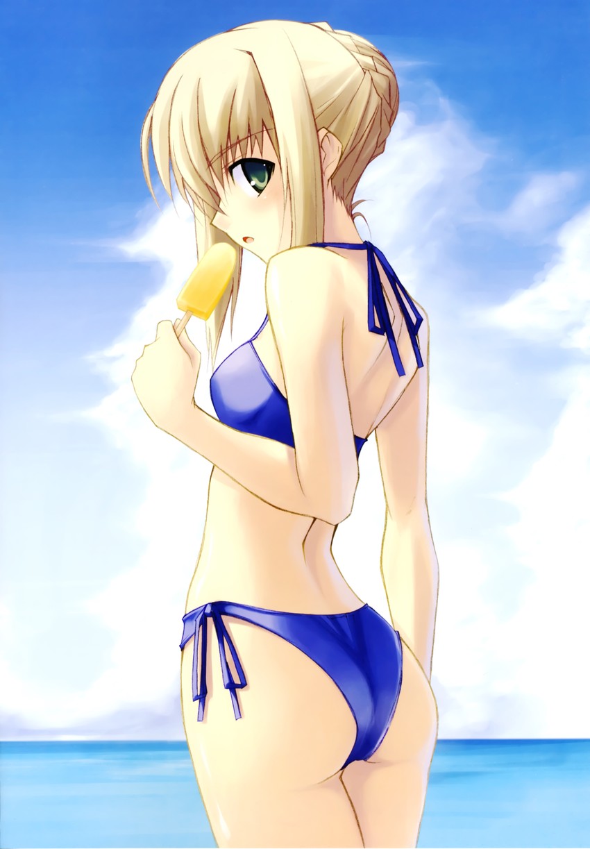 artoria pendragon and saber (fate and 1 more) drawn by shingo_(missing_link)