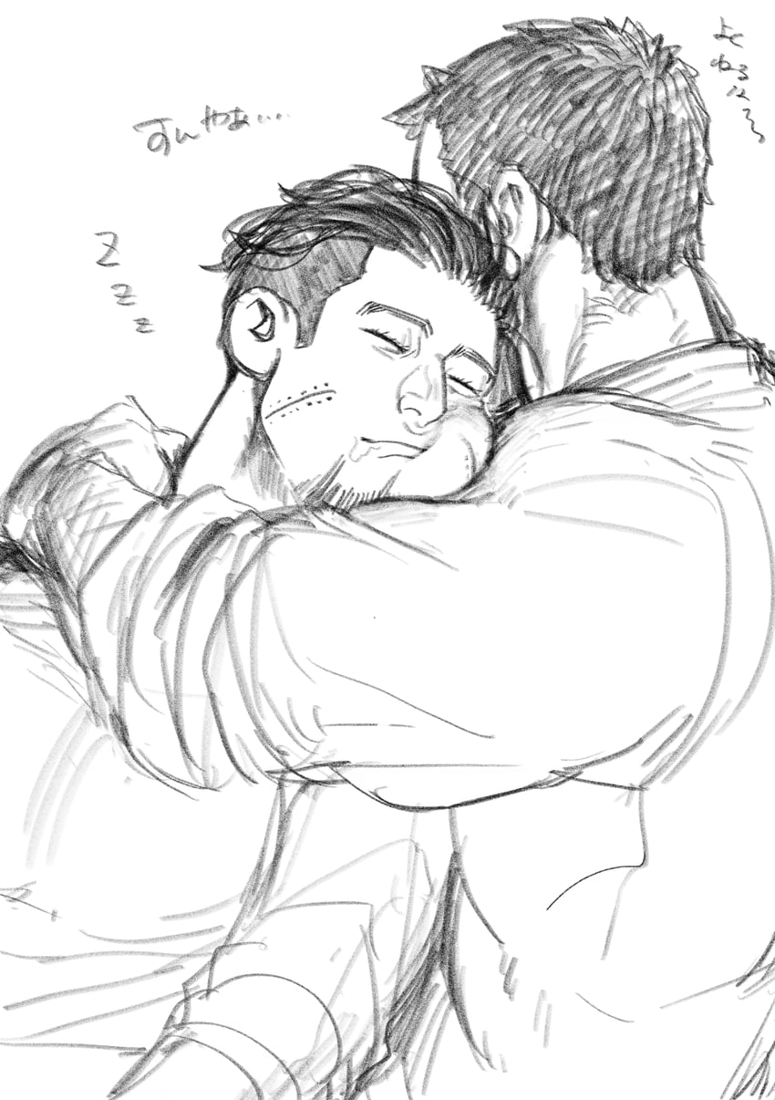 ogata hyakunosuke and tanigaki genjirou (golden kamuy) drawn by kasuke_(li_tgknk)