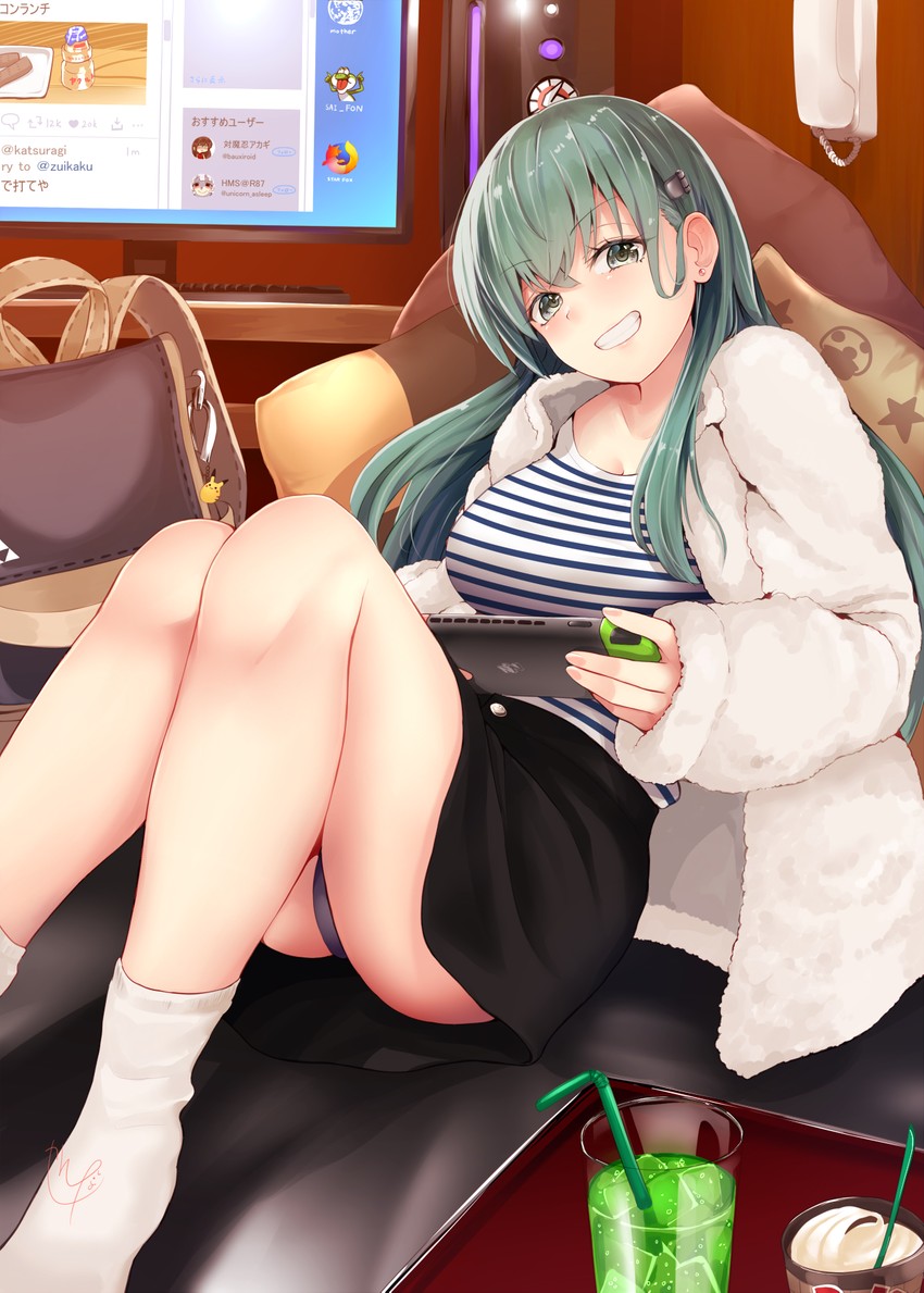 pikachu, suzuya, and yoshi (kantai collection and 4 more) drawn by narushima_kanna
