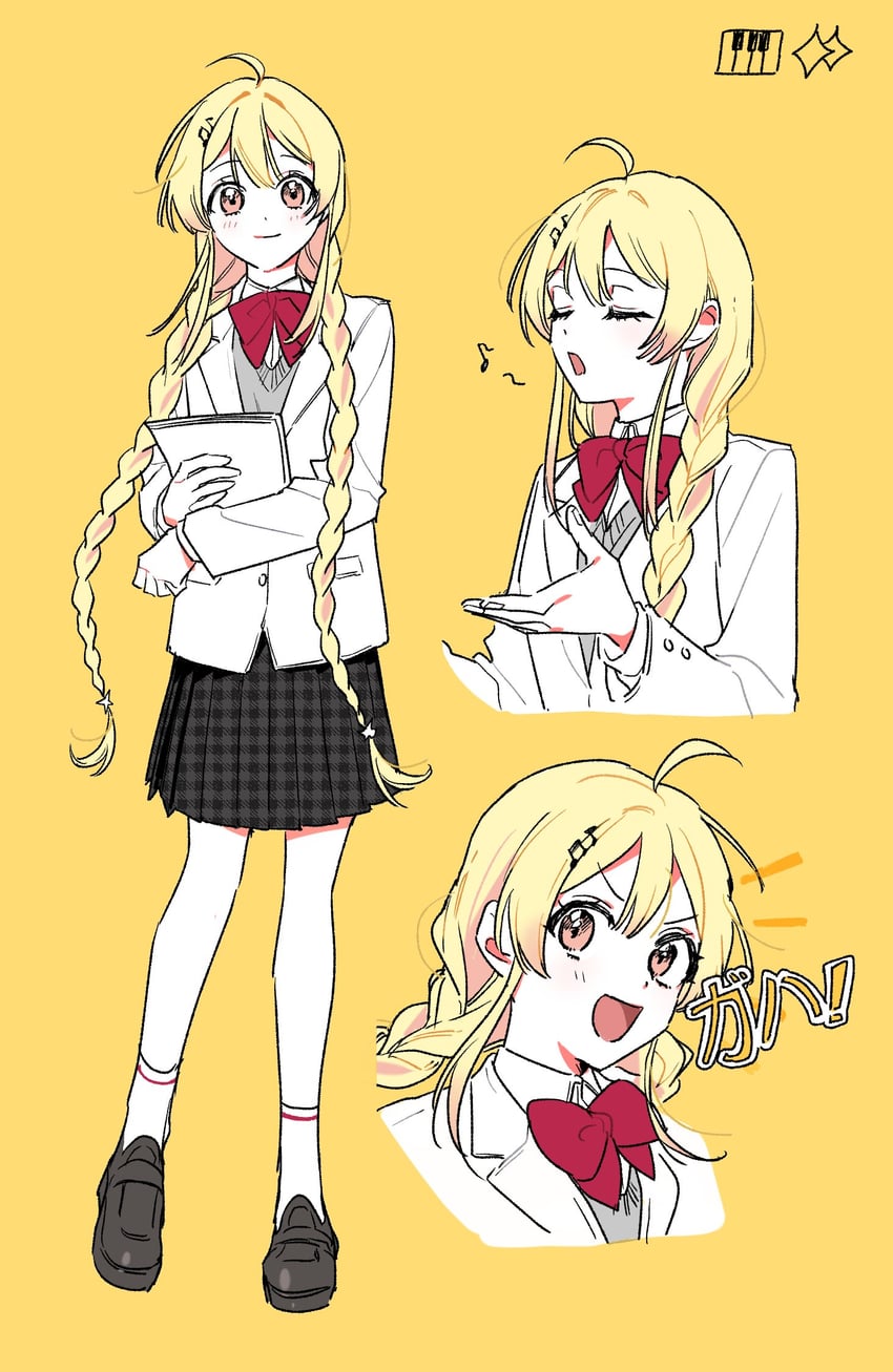 otonose kanade (hololive and 1 more) drawn by nunuzii88