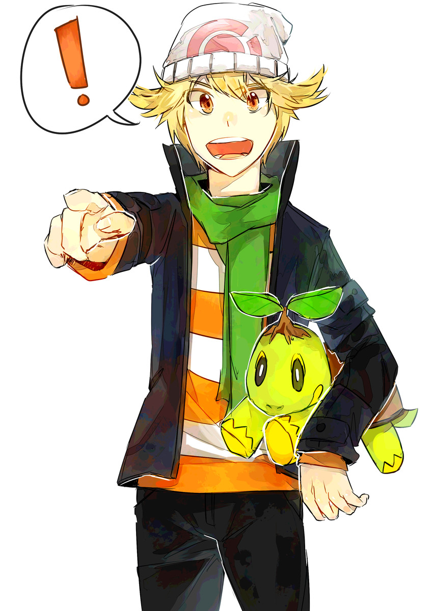 dawn, lucas, barry, and turtwig (pokemon and 1 more) drawn by kazenatt