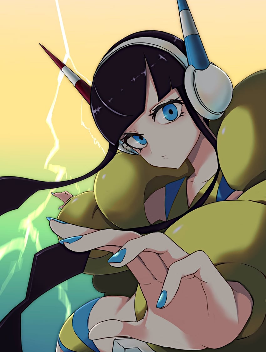 elesa (pokemon and 1 more) drawn by otsubo_kiko