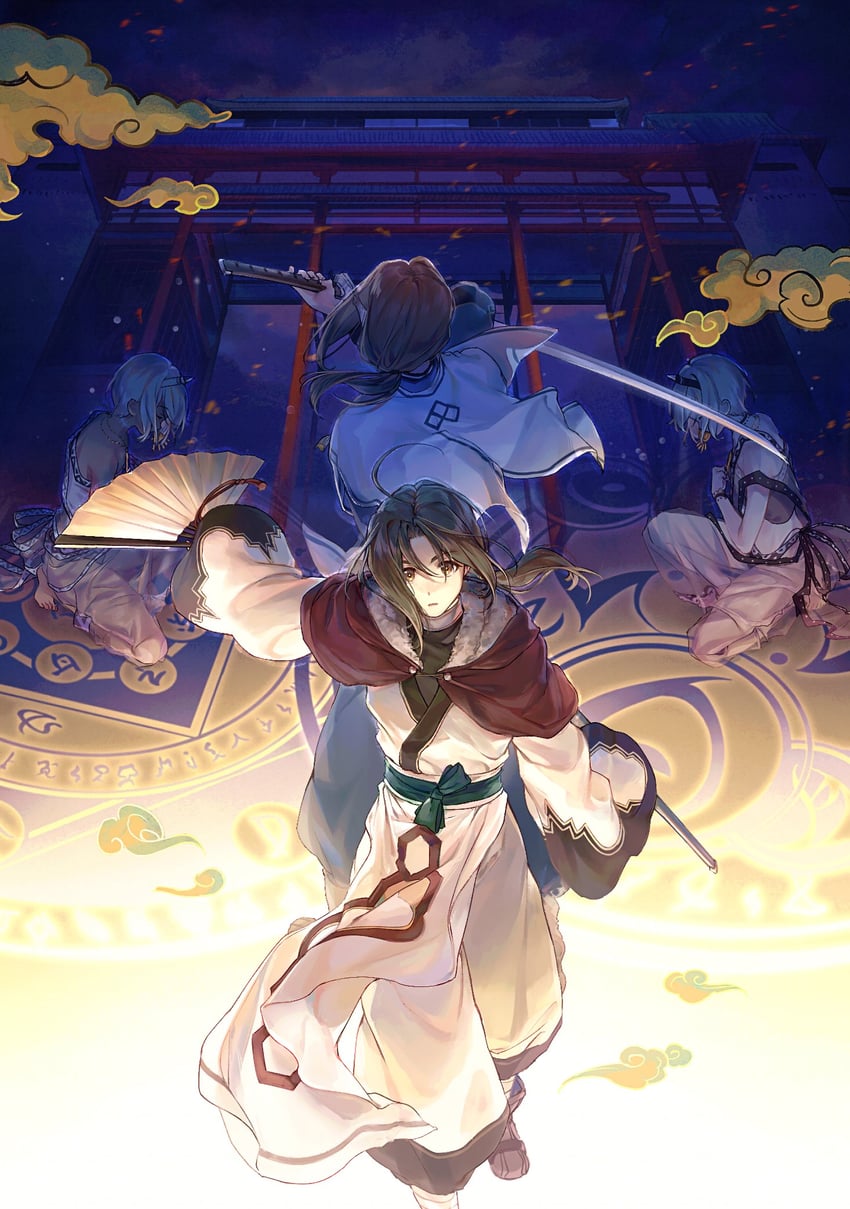 uruuru, saraana, haku, and oshtor (utawarerumono and 1 more) drawn by rain_(regen)