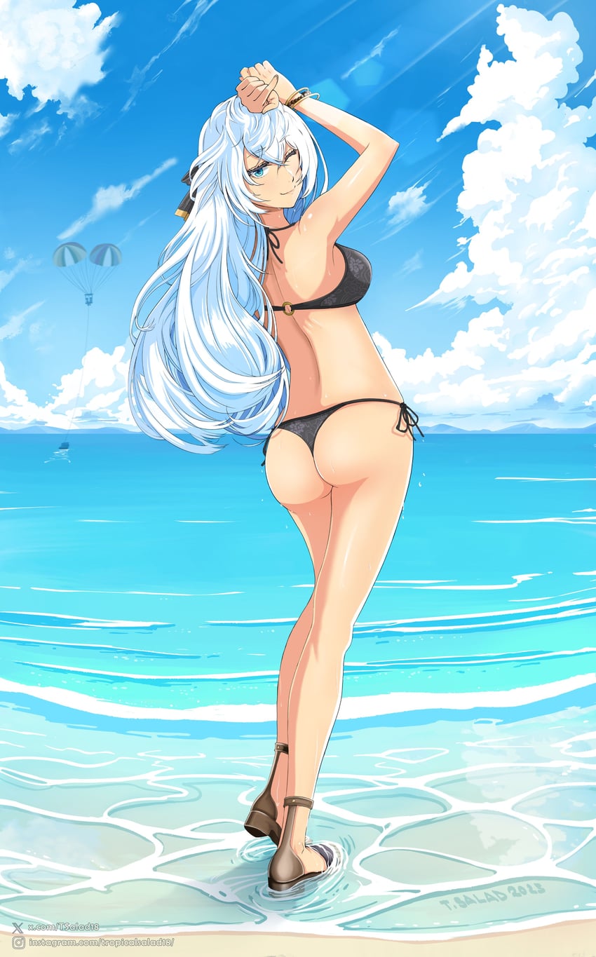 shizuna rem misurugi (eiyuu densetsu and 1 more) drawn by tropicalsalad18