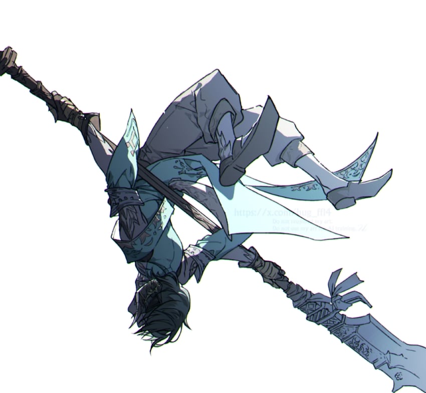 varshahn (final fantasy and 1 more) drawn by hug_ff14