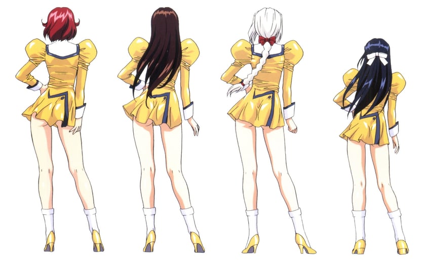 golden delmo, rie petoriyacowa, tonia, bianca, and sania (aika and 1 more) drawn by yamauchi_noriyasu
