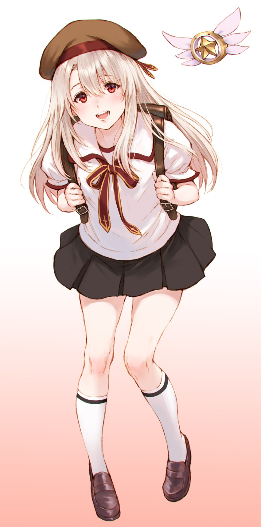 illyasviel von einzbern and magical ruby (fate and 1 more) drawn by makimura_shunsuke