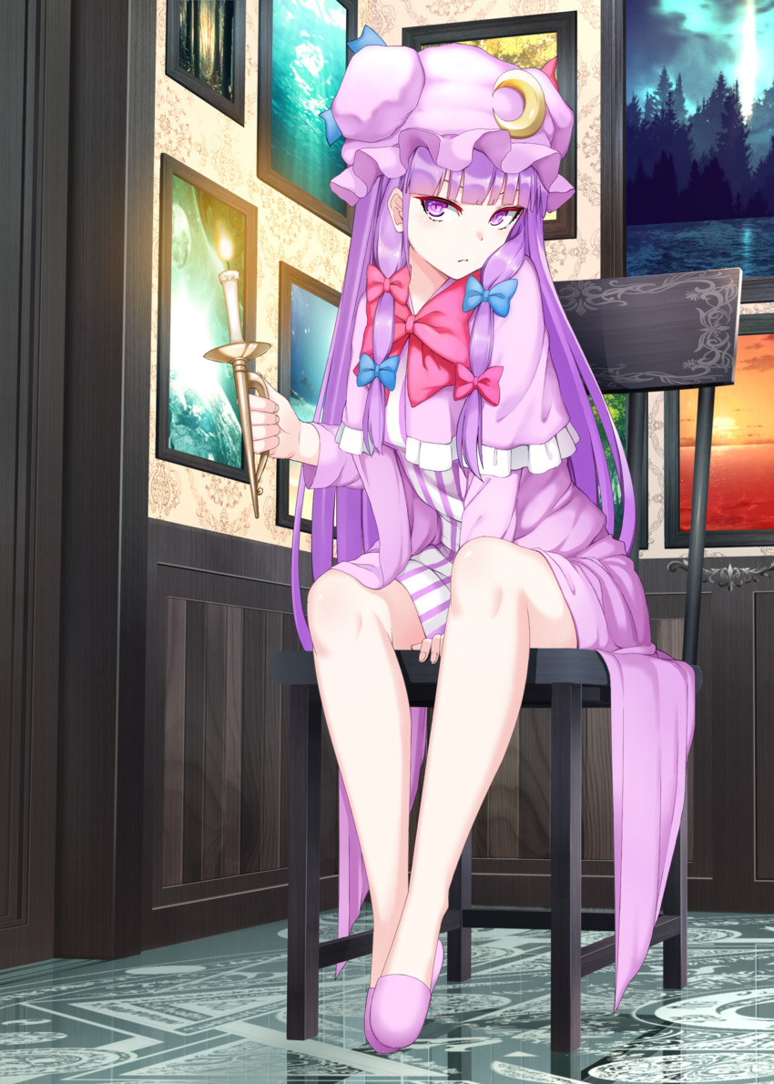 patchouli knowledge (touhou) drawn by mikoma_sanagi