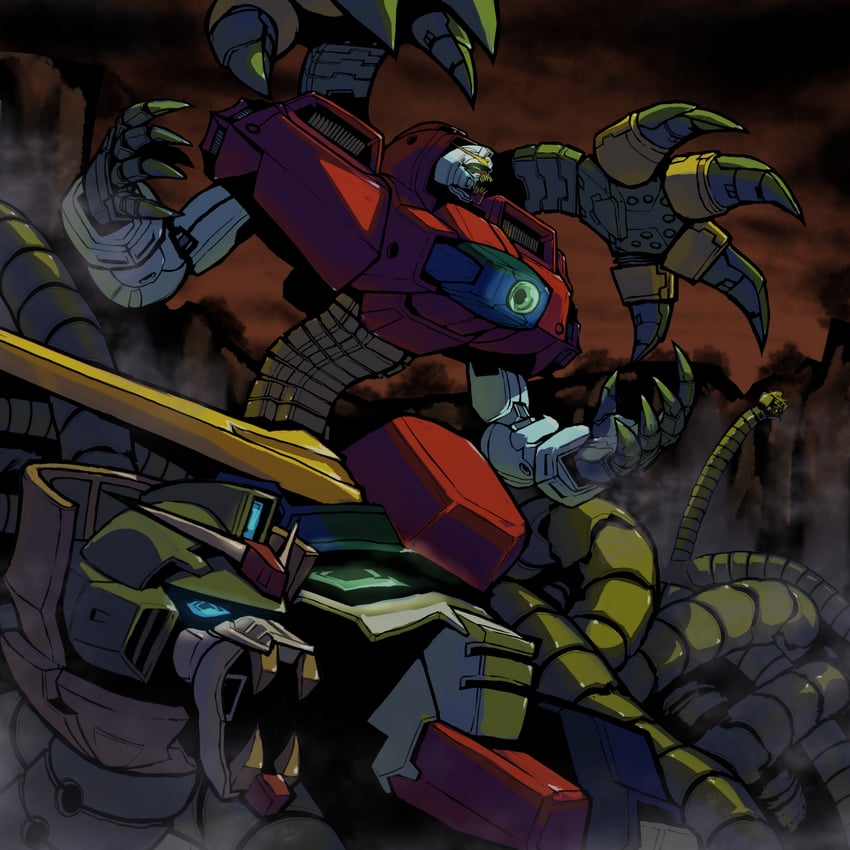 devil gundam (gundam and 1 more) drawn by da-goyle