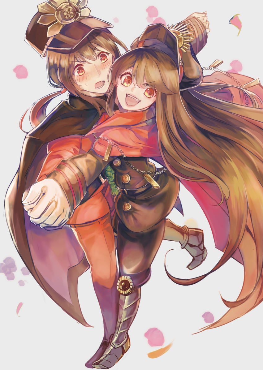oda nobunaga and oda nobukatsu (fate and 1 more) drawn by onekoneko