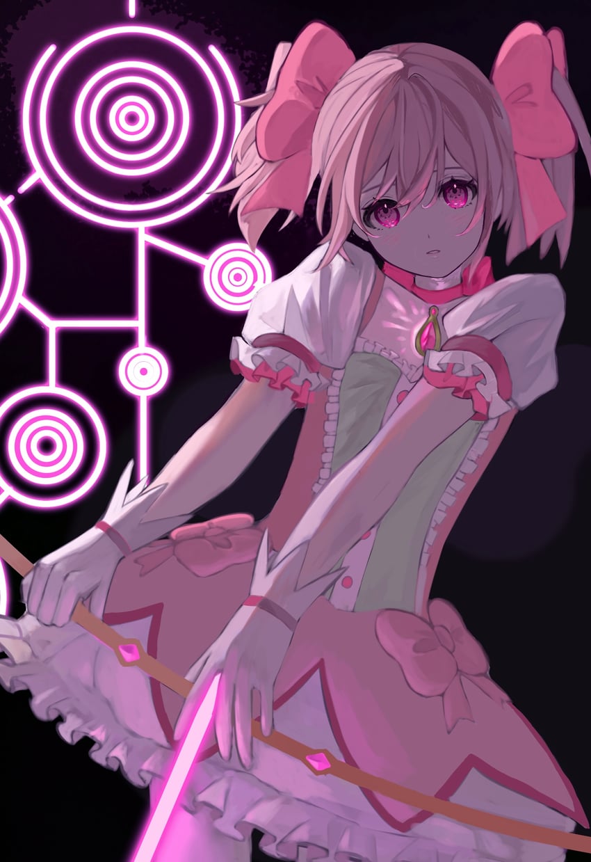 kaname madoka (mahou shoujo madoka magica) drawn by kabocha_(um_ci2x)