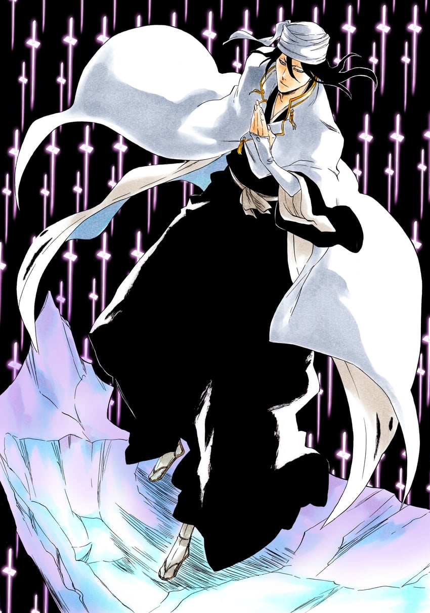 kuchiki byakuya (bleach and 1 more) drawn by ken'ichi_(ken1ro_u)